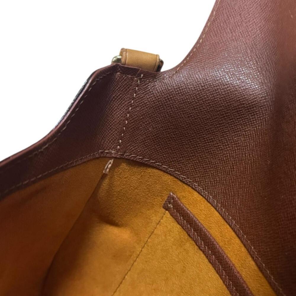 LOUIS VUITTON Brown Monogram Canvas Shoulder Bag - Picture 10 of 16